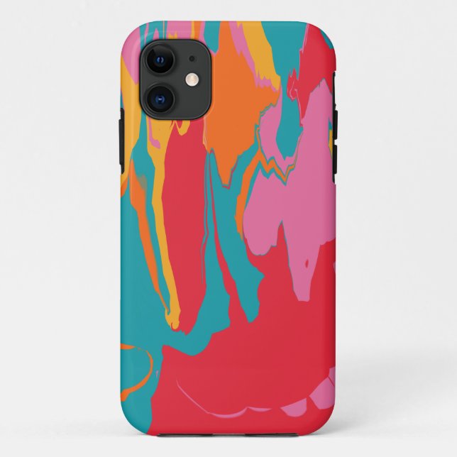 Kaya - Abstract Liquify Design Case-Mate iPhone Case (Back)