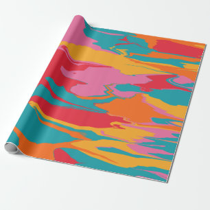 Kaya - Abstract Liquify Design Wrapping Paper