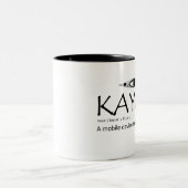 Kayak, A Mobile Device That Charges You Two-Tone Coffee Mug (Center)