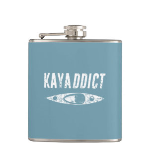 Kayak Addict Hip Flask