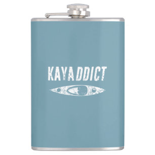 Kayak Addict Hip Flask