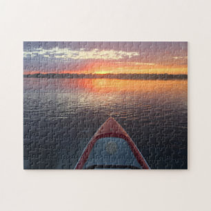 Kayak At Sunrise Jigsaw Puzzle