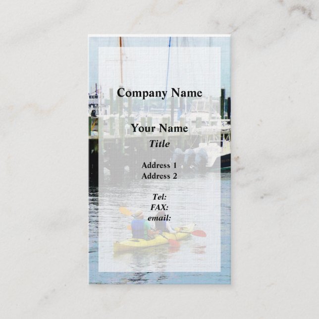 Kayak Bristol lRI Business Card (Front)