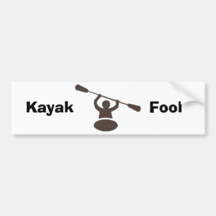 Kayak Bumper Sticker