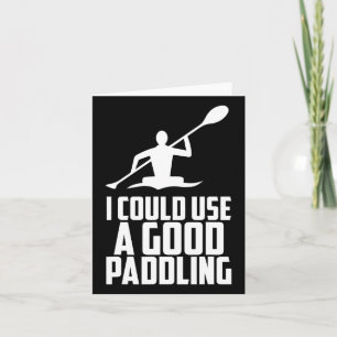 Kayak Canoe Accessories Supplies Boating Rafting  Card