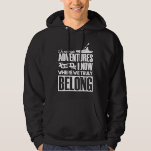 Kayak canoe rowing paddling kayak sport hoodie