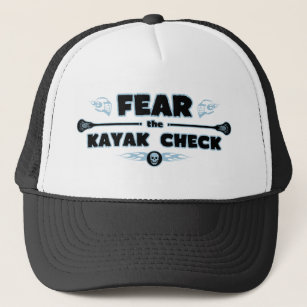 Kayak Check - blue Trucker Hat