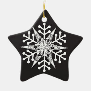kayak Christmas ornament