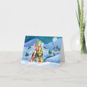 Kayak Christmas Tree - Wonders of Nature Holiday Card