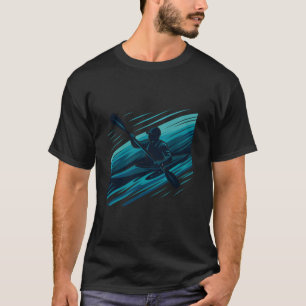Kayak Cross Speed Lines Kayak T-Shirt
