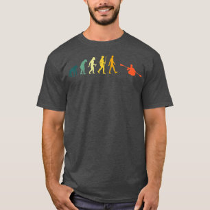 Kayak Evolution Retro Canoe Development Canoe T-Shirt