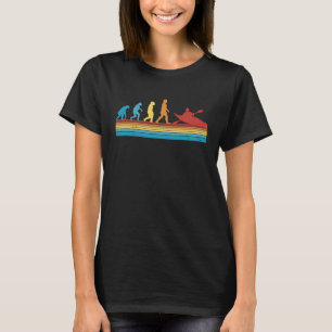 Kayak Evolution Retro Kayaker 3 T-Shirt