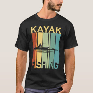 Kayak Fishing  For Men & Women Vintage Kayaking T-Shirt