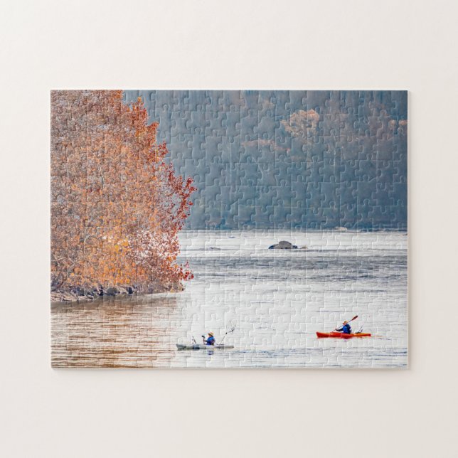 Kayak Fishing Jigsaw Puzzle (Horizontal)