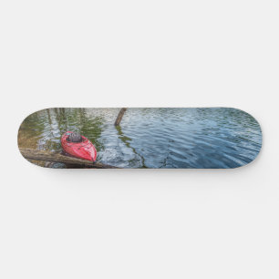Kayak Floating On Table Rock Lake Skateboard