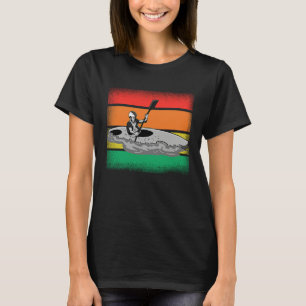 Kayak for men women kayak canoe paddling T-Shirt