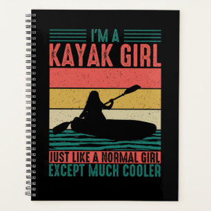 Kayak Girl But Cooler Planner