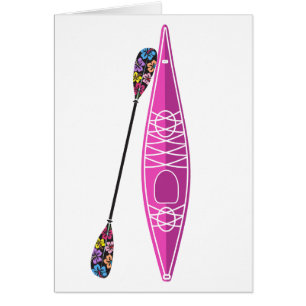 Kayak Girl Card