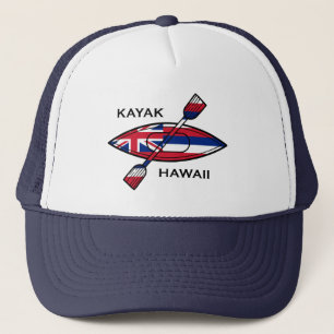 Kayak Hawaii Flag Trucker Hat