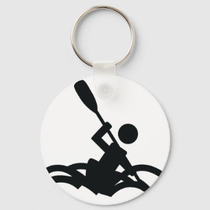 kayak icon key ring