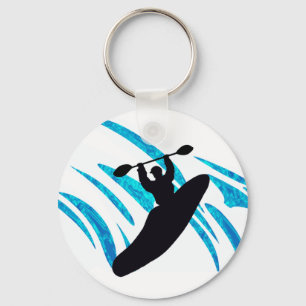 Kayak Kayaker Kayaking Key Ring