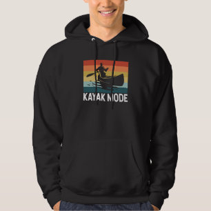 Kayak Kayaking And Paddling Hoodie