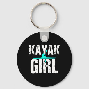 Kayak Kayaking Boating Gift Water Rowing Key Ring