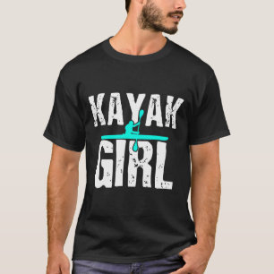 Kayak Kayaking Boating Gift Water Rowing T-Shirt