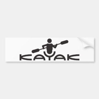 Kayak Logo Bumper Sticker