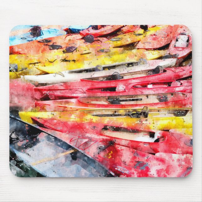 Kayak Mouse Mat (Front)