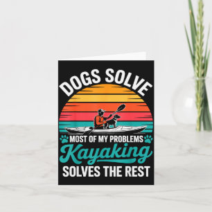 Kayak Novelty For Men Women Kayaker Kayaking Kayak Card