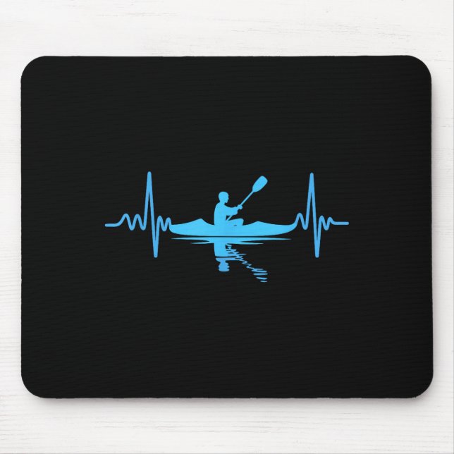 Kayak Novelty For Men Women Kayaker Kayaking Kayak Mouse Mat (Front)