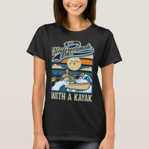 Kayak Old Man Kayaker Grandpa T-Shirt