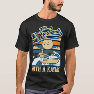 Kayak Old Man Kayaker Grandpa T-Shirt