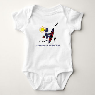 Kayak: Paddles Well With Others Baby Bodysuit