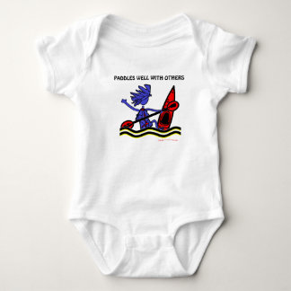 Kayak: Paddles Well With Others Baby Bodysuit
