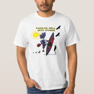 Kayak Paddles Well With Others II T-Shirt