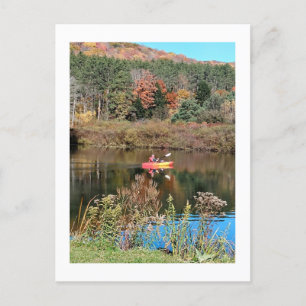 Kayak Ride Postcard