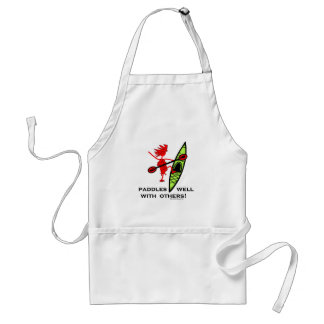 Kayak Shirt, Kayak Gift, Bumper Sticker and more! Standard Apron
