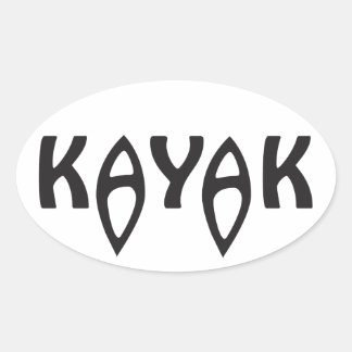 Kayak Sticker