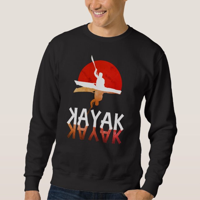 Kayak Sunset Sweatshirt (Front)