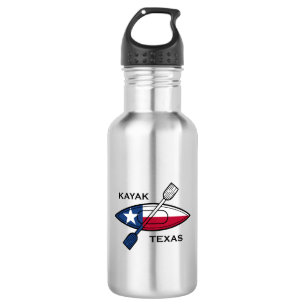 Kayak Texas Flag 532 Ml Water Bottle