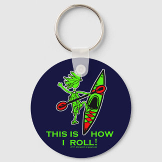 Kayak This Is How I Roll II Key Ring