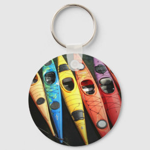 Kayak Time Key Ring