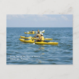 Kayak Trip Postcard