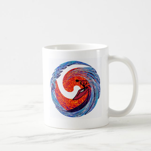 Kayak Vibes Ongoing Coffee Mug (Right)