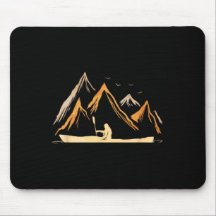 Kayak Vintage Gift For River Kayaking Trip Kayak B Mouse Mat
