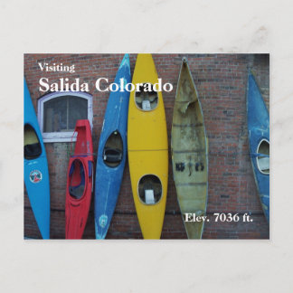 Kayak Wall Postcard