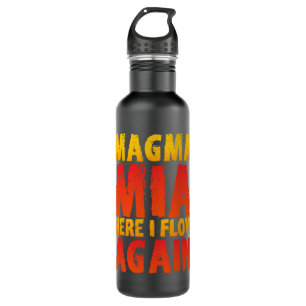 Kayak Water Magma Funny Geology Teacher Volcano Lo 710 Ml Water Bottle