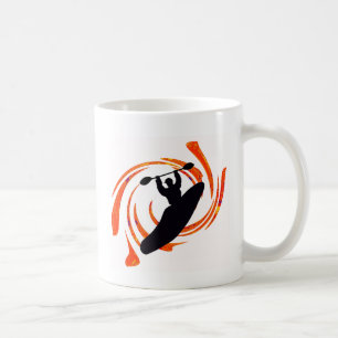 kayak Waters Rising Coffee Mug